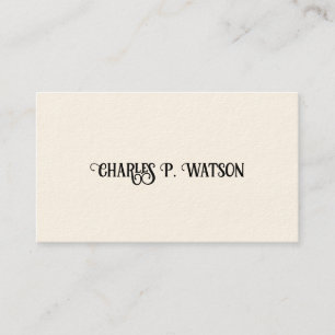 Gentleman's Victoriaans Calling Cards Contactkaartje