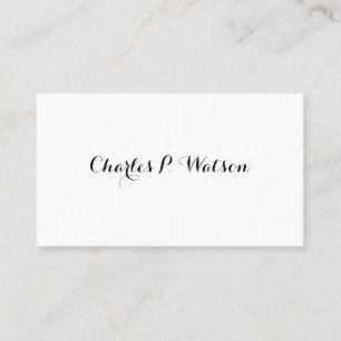 Gentleman's Victoriaans Calling Cards Contactkaartje