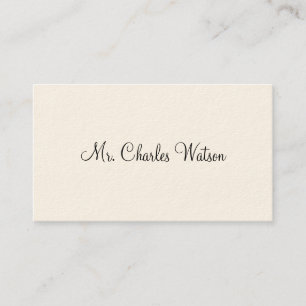 Gentleman's Victoriaans Calling Cards Contactkaartje