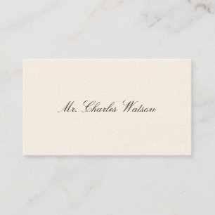 Gentleman's Victoriaans Calling Cards Contactkaartje