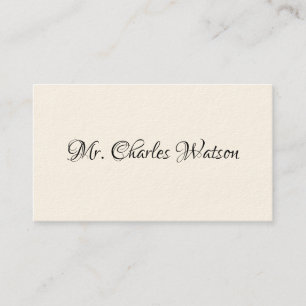 Gentleman's Victoriaans Calling Cards Contactkaartje
