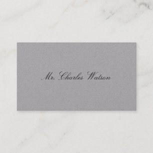 Gentleman's Victoriaans Calling Cards Grey Contactkaartje