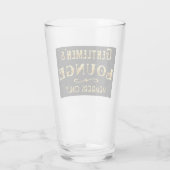 Gentlemen's Lounge Glas (Achterkant)