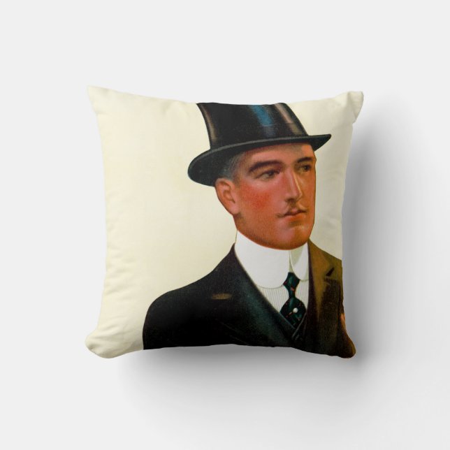 Gentlemen's Shirten Collars and Cuffs Kussen (Voorkant)