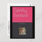 Gently Dented briefkaart (Voorkant / Achterkant)