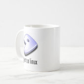 gento Linux-Logo Koffiemok (Voorkant links)