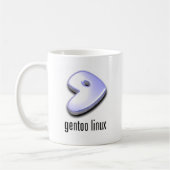 gento Linux-Logo Koffiemok (Links)