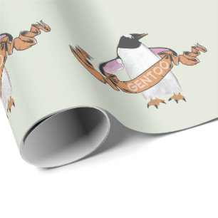 Gentoo penguin cadeaupapier