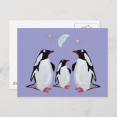 Gentoo Penguin Greetings Briefkaarten (Voorkant / Achterkant)