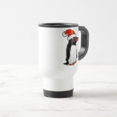 Gentoo Penguin Santa Reisbeker (Voorkant rechts)