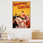 Gentry Bros. Circus Poster (Keuken)