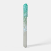 Gentse Ocean Waves, Beach Sand, Script Name iPhone Hoesje (Rechterkant)