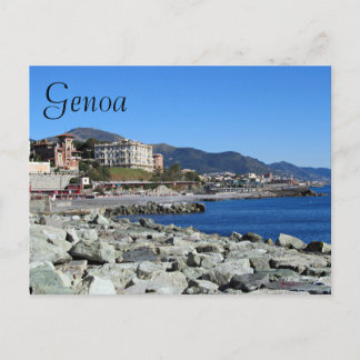 Genua Coastline Briefkaart