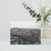 Genua, Italië-kaart Briefkaart (Staand voorkant)