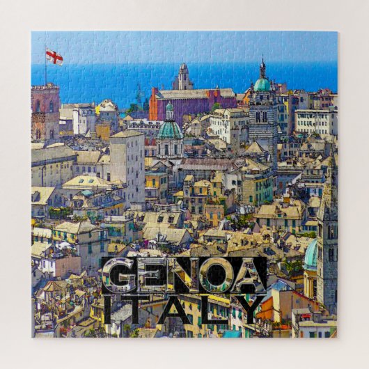 Genua Legpuzzel (Verticaal)