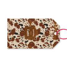 Genuine 100% Latte Cowhide Pattern | Neutral 