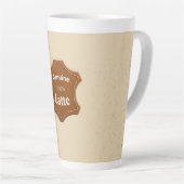 Genuine 100% Latte Neutral Pattern Mug (Angle droit)