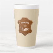 Genuine 100% Latte Neutral Pattern Mug Mok (Voorkant)