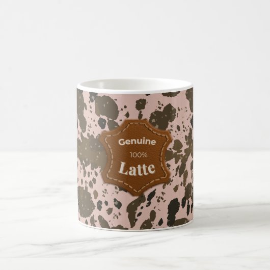 Genuine 100% Latte – Rose Latte Mug (Centre)