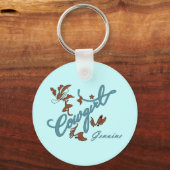 Genuine Cowgirl Sleutelhanger (Voorkant)