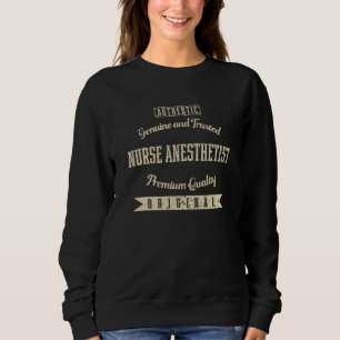 Genuine en Trusted Neurse Anesthetist Funny CRNA H Trui