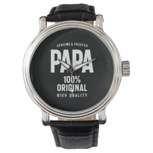 Genuine en Trusted Papa   Vader Gift Horloge