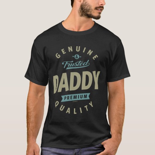Genuine papa t-shirt (Voorkant)