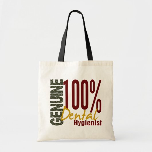 Genuine tandheelkundige apotheker tote bag (Voorkant)