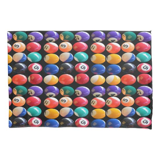 Genummerde en gekleurde oogbollen Kussensloop (Voorkant)