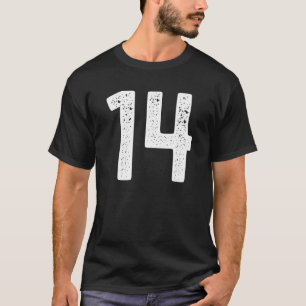 Genummerde oefentruien nummer 14 T Shirt