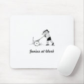 Genus op het werk Muismat (Met muis)