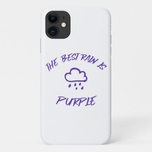 GenX De beste regen is Paarse iPhone 11 Hoesje