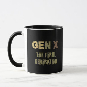 GenX: De verwilderde generatie Mok