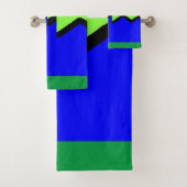 Geo Bleu Et Vert Jagged (En situation)