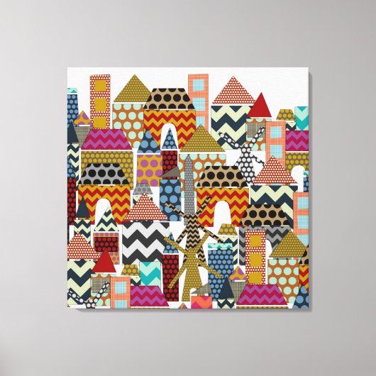 geo canvas afdruk (Voorkant)