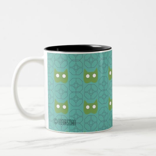 Geo cat tasse - Geo collection Cat par TR Forsman (Gauche)