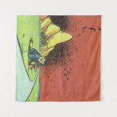 Geo Classique. Herriman Comédie Tapisserie murale (Devant (Horizontal))