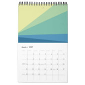 Geo conception Pastell calendrier (Mar 2027)