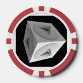 Geo Cube Poker Chips (Voorkant)
