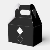 Geo Diamond Square Bedankdoosjes (Achterkant)