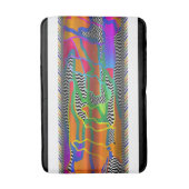 Geo Draapmulticolor medium Badmat (Voorkant Verticaal)