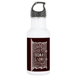 Geo. E. Thomas & Sons Brattleboro VT Logo fles