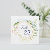 Geo Envy Tafel Nummers Kaart (Staand voorkant)