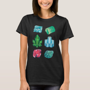 Geo-geoloog van het gesteentecollector Mineraal Co T-shirt