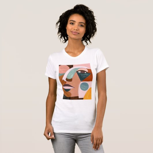 Geo Half Face T-shirt (Voorkant volledig)