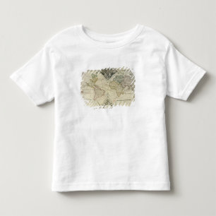 Geo-Hydrografisch Mappamonde Kinder Shirts