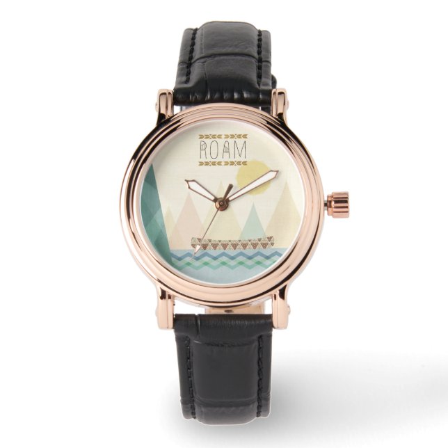 Geo II buitenshuis | Roam Horloge (Voorkant)