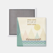 Geo II buitenshuis | Roam Magneet (Voorkant / Achterkant)