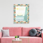 Geo III buiten | Wander Canvas Afdruk (Insitu (Woonkamer))