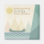 Geo III buiten | Wander Magneet (Voorkant)